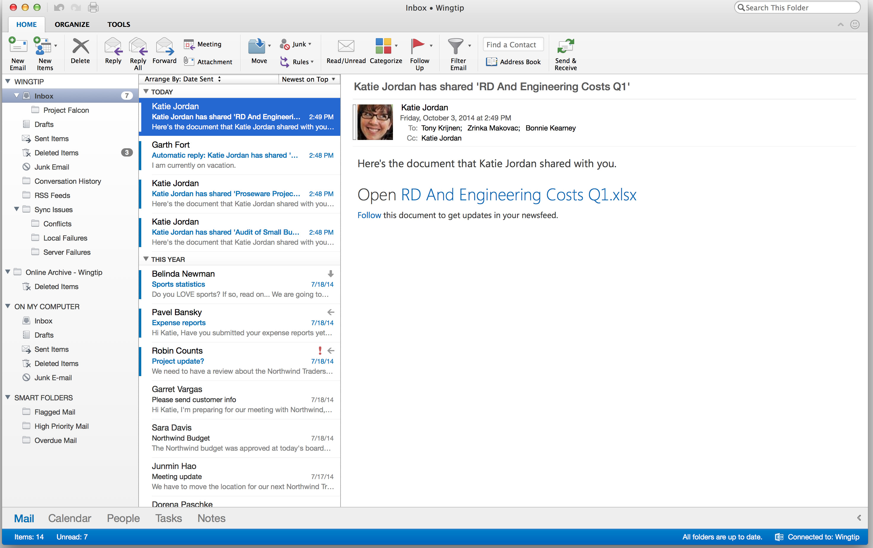 Microsoft Outlook 15.8 Download